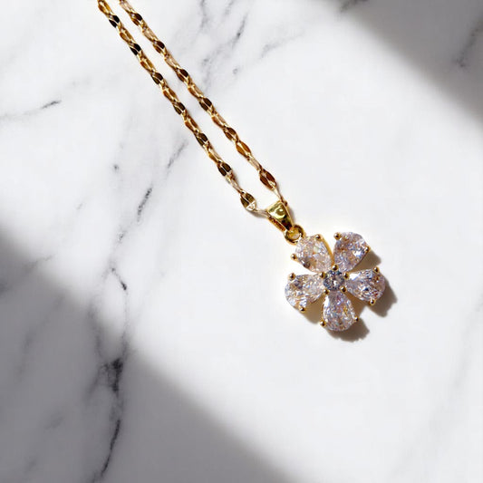 Premium bloemen ketting