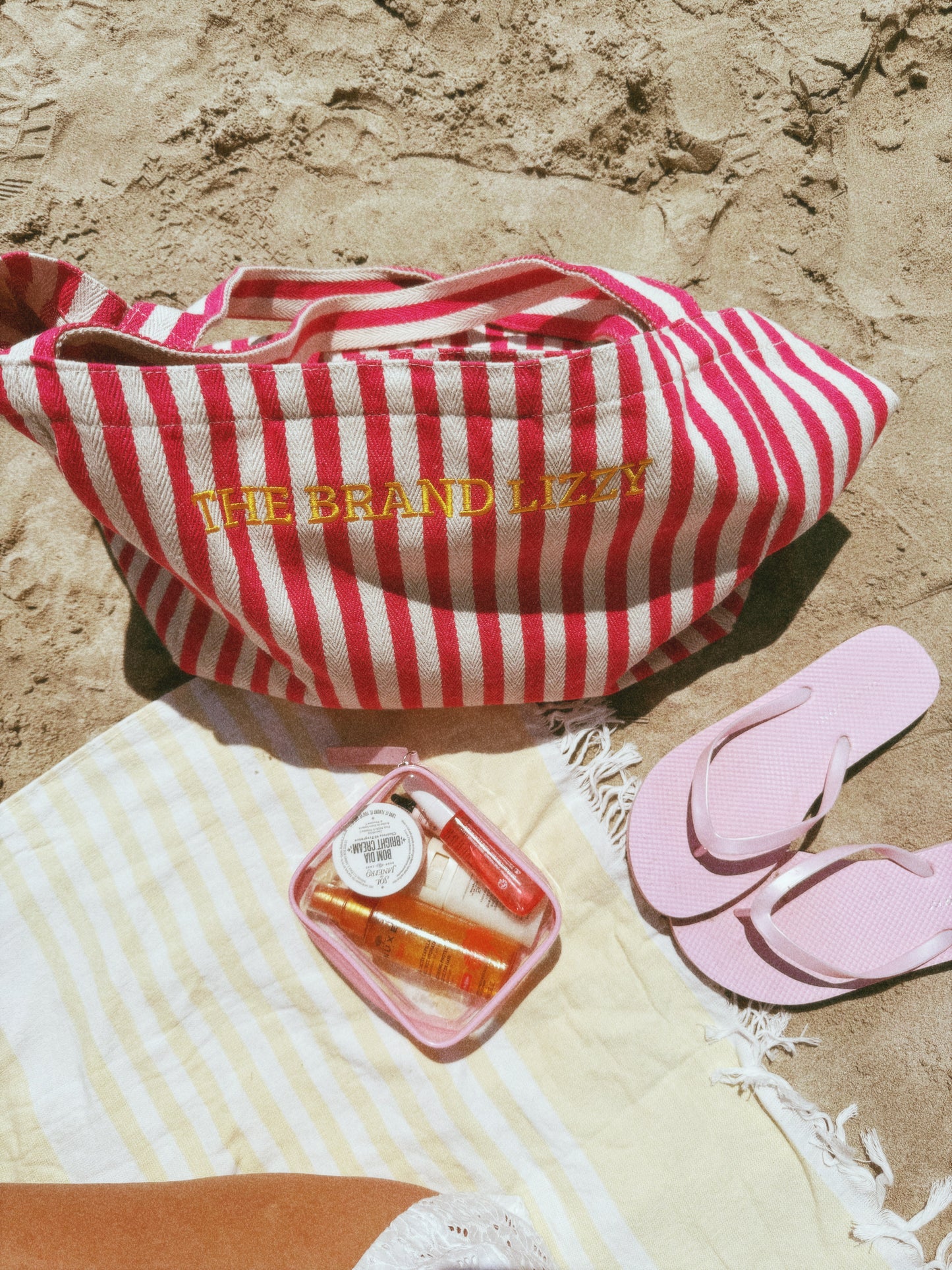Lizzy shopper roze