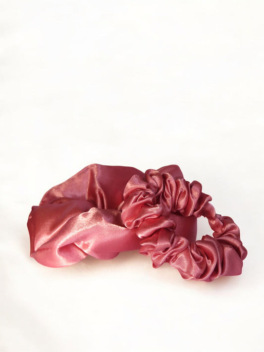 Pink Scrunchie Set
