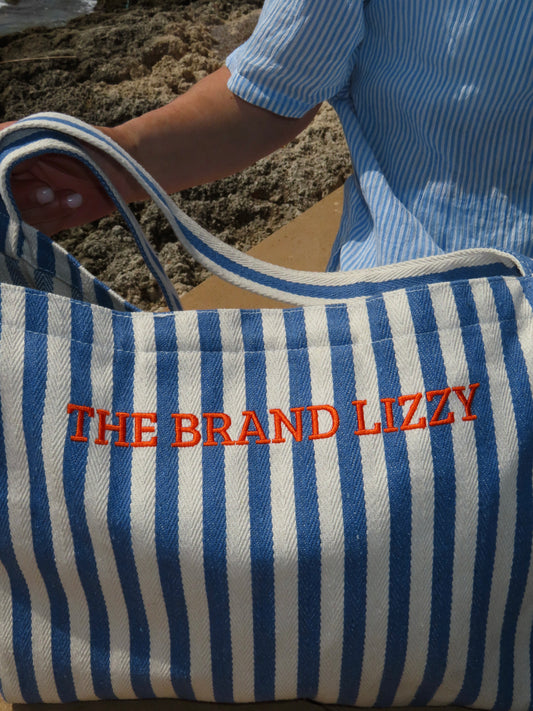 Lizzy shopper blauw