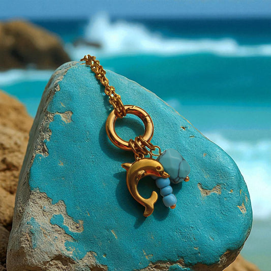 Summer Necklace Dolphin