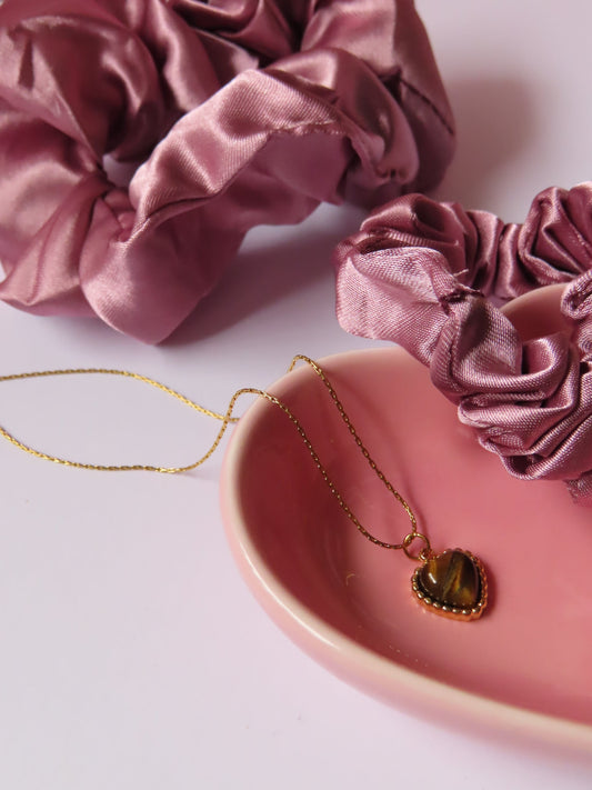 Premium Tigereye necklace gold