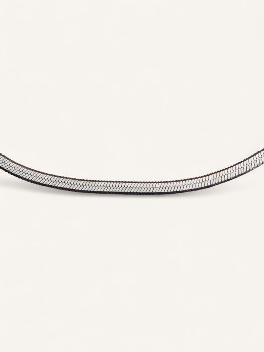 Platte schakelketting