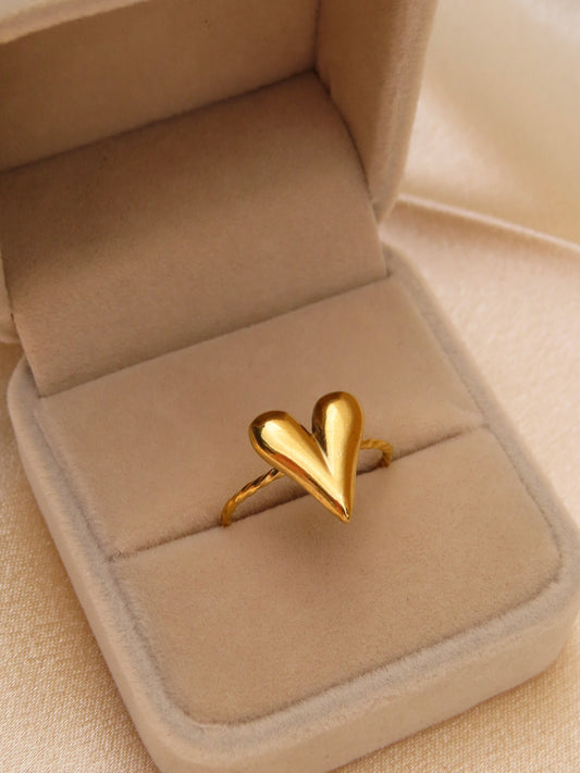 Groot harten ring