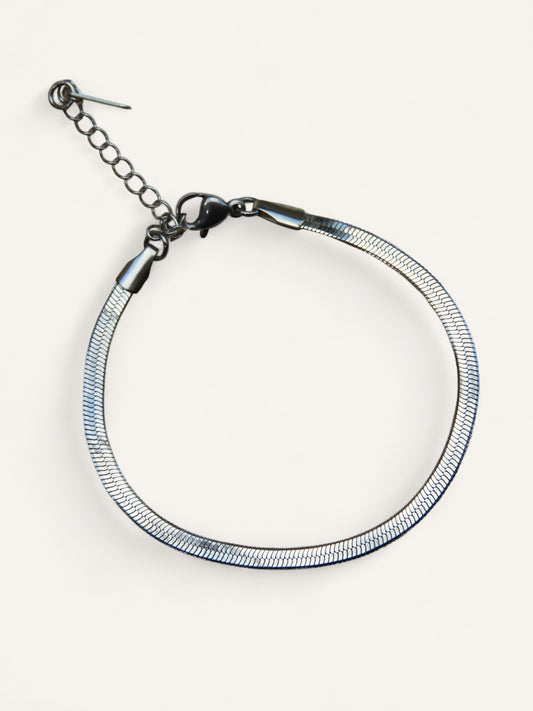 Platte schakelarmband