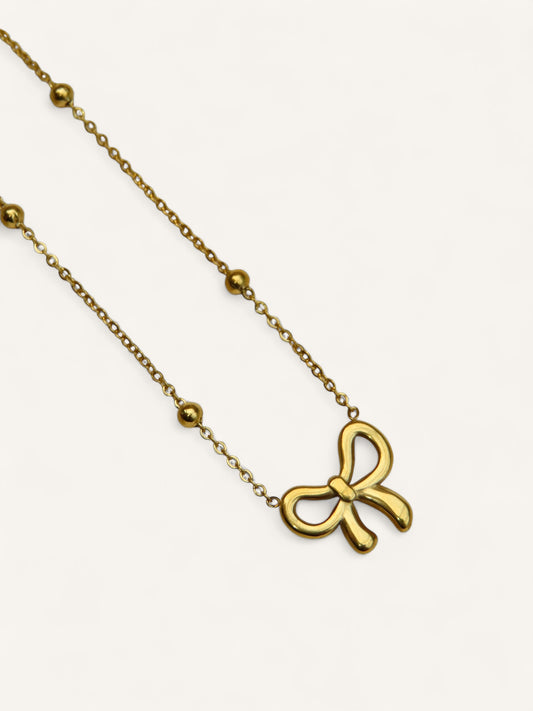 Strikjes ketting