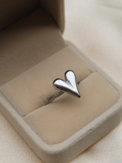 Groot harten ring