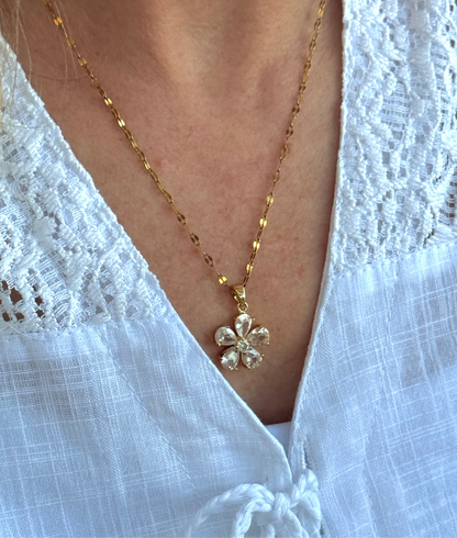 Premium bloemen ketting