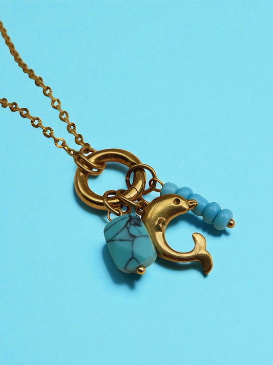 Summer Necklace Dolphin