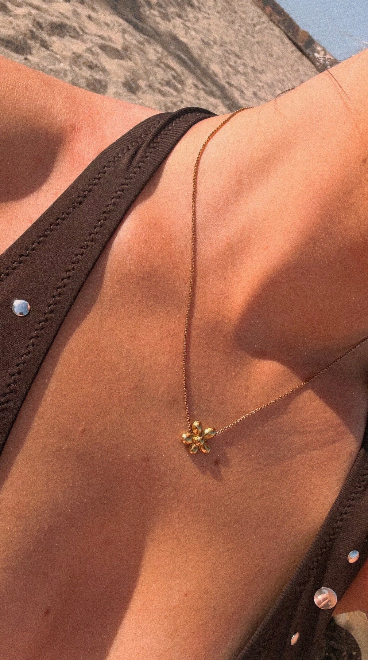 Bloemen ketting