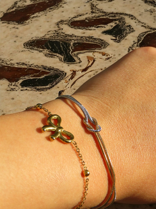Strikjes armband